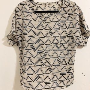 Anthropologie Partimi Silk Lightweight Blouse